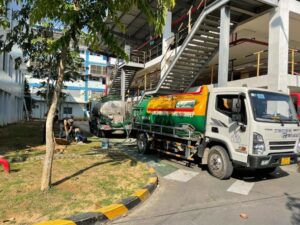 Hút bể phốt Kim Bôi