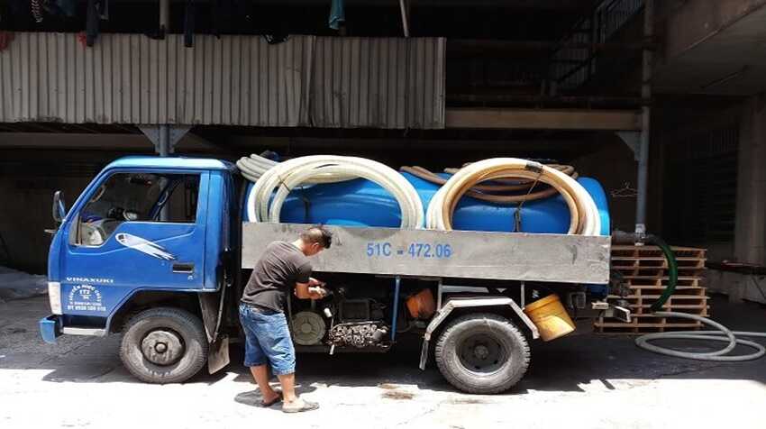 Hút bể phốt Tháp Mười